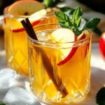 To make a sparkling apple cider mocktail, you need a few key ingredients. Here’s what you should gather: - 2 cups of crisp apple cider - 1 cup of effervescent sparkling water - 1 tablespoon of freshly squeezed lemon juice - 1/2 teaspoon of aromatic ground cinnamon These main ingredients give your drink its fresh and tangy flavor. Apple cider brings sweetness, while the sparkling water adds a fun fizz. If you like your drink sweeter, consider adding one of these options: - 1 tablespoon of honey - 1 tablespoon of agave syrup Both sweeteners mix well and enhance the apple flavor. You can adjust the amount based on your taste. Not everyone wants their mocktail sweet, so feel free to skip this step if you prefer a more tart drink. Garnishes make your mocktail look beautiful and add extra flavor. Here are my favorite choices: - Thin apple slices - Cinnamon sticks - Fresh mint leaves These garnishes not only look nice but also add a delightful aroma. When serving, take a moment to arrange them on each glass. It makes every sip feel special. Check out the Full Recipe for more details on preparation! Start by pouring 2 cups of crisp apple cider into a large pitcher. Next, add 1 tablespoon of freshly squeezed lemon juice. This will add a nice tang. Then, sprinkle in 1/2 teaspoon of aromatic ground cinnamon. Use a wooden spoon to gently stir the mixture until everything is well combined. This step creates a base full of flavor, making your mocktail truly special. If you like sweetness, now is the time to add 1 tablespoon of honey or agave syrup. Stir again until the sweetener dissolves fully. This will enhance the cider's natural sweetness and balance the tangy lemon. Finally, when it's time to serve, pour in 1 cup of effervescent sparkling water. Be gentle to keep the bubbles intact. Stir just once to mix without losing that fizzy goodness. Prepare four glasses by filling each with ice cubes. This keeps the drink cool and refreshing. Pour the sparkling apple cider mixture over the ice in each glass. For that beautiful touch, garnish each glass with thin apple slices, a cinnamon stick, and fresh mint leaves. This step not only looks great but also adds extra aroma and flavor with every sip. Enjoy your sparkling apple cider mocktail! Full Recipe can guide you through the process. To get the best fizz, use chilled sparkling water. Cold water keeps the bubbles longer. Add the sparkling water last. Stir gently to keep the fizz alive. If you mix too hard, you lose that sparkle. You can change the flavor with different fruits. Try adding orange juice for a citrus twist. Pomegranate juice also adds a fun color and taste. For extra spice, you can add more cinnamon or even some ginger. These tweaks keep your drink exciting and fresh. Presentation matters for a great mocktail. Use clear glasses to show off the drink's colors. Add ice cubes for a frosty look. Slice apples thin for garnish and place them on the rim. A cinnamon stick adds a nice touch and a pleasant smell. Mint leaves give it a pop of color and fresh flavor. These details make your mocktail not just tasty but also beautiful. For the full recipe, check out the Sparkling Apple Cider Mocktail . {{image_4}} You can easily switch up the flavors in your sparkling apple cider mocktail. For fall, try adding pumpkin spice or nutmeg to bring warmth. In spring, add a splash of orange juice for a zesty kick. Summer is perfect for fresh berries, like strawberries or raspberries, to give a fruity twist. In winter, experiment with pomegranate juice to add a festive flair. Fruit-infused mocktails are a fun way to enhance your drink. Add slices of fresh fruits like oranges, lemons, or limes for a bright touch. You can also toss in some berries or even diced peaches for sweetness. If you want a tropical vibe, why not add pineapple or mango? Let the fruits sit in the cider for a few minutes before serving. This allows the flavors to blend beautifully. If you're hosting adults, you can make a simple alcoholic version. Just add a splash of vodka or gin to each glass. It gives your drink a fun twist while still keeping the apple flavors front and center. You could also try adding a splash of champagne for a bubbly treat. Remember, this keeps the spirit of the mocktail while adding a little kick for your adult guests. For the full recipe, check out the details above. If you have leftover sparkling apple cider mocktail, store it in the fridge. Use an airtight container to keep it fresh. Drink it within two days for the best taste. The bubbles will fade over time, so enjoy it soon! To keep your mocktail fresh, follow these tips: - Keep it cool: Store the mocktail in the coldest part of your fridge. - Limit exposure: Pour only what you need into glasses. This helps keep the rest fizzy. - Avoid mixing: Don’t mix in the sparkling water until you’re ready to serve. This keeps the fizz alive. You can reuse the apple slices and mint leaves from the mocktail. Just rinse them well and store them in the fridge. They can add flavor to your next drink or freshen up a salad. You can also use the leftover apple cider in other recipes, like baked goods or marinades. Yes, you can prepare the apple cider mixture ahead of time. Mix the apple cider, lemon juice, and cinnamon in a pitcher. Keep it in the fridge until you’re ready to serve. Just add the sparkling water right before serving. This keeps the fizz fresh and bubbly. If you don’t have apple cider, try using unsweetened apple juice. It works well, too. For a unique twist, use pear juice or a mix of fruit juices. These options give you a different flavor but still taste great. Yes! You can skip the honey or agave syrup entirely. The apple cider is naturally sweet. If you want a bit more sweetness without sugar, use a sugar-free sweetener. Just add a small amount until you like the taste. Sparkling apple cider mocktails are fun and easy to make. We explored the main ingredients, suggested sweeteners, and tasty garnishes. I shared step-by-step instructions for mixing, serving, and adding your personal touch. I also provided tips for great fizz and flavor. You can try different seasonal flavors or fruit-infused styles too. Remember to store your leftovers properly to keep them fresh. By following these steps, you'll impress your guests with delicious mocktails every time. Enjoy your creations and get creative with your ingredients!