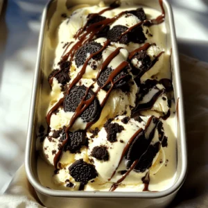 - 2 cups heavy cream - 1 cup sweetened condensed milk - 1 teaspoon vanilla extract - 1 cup crushed Oreo cookies (plus extra for garnish) - 1/4 cup chocolate syrup (optional) - Mixing bowls - Electric mixer - Rubber spatula - Freezer-safe container or loaf pan When making No Churn Oreo Ice Cream, you need a few key items. First, heavy cream is a must. It gives the ice cream its rich and creamy texture. Sweetened condensed milk adds sweetness and helps the mixture stay smooth. Vanilla extract brings warmth and depth to the flavor. Don’t forget about the Oreo cookies! You’ll crush them up to mix in. This adds a crunchy chocolate flavor that everyone loves. If you want to be extra fancy, consider adding chocolate syrup for a sweet drizzle. Next, gather your kitchen tools. You will need mixing bowls to combine your ingredients. An electric mixer is essential for whipping the cream to the right texture. A rubber spatula helps you fold everything gently, keeping the cream light and airy. Finally, you need a freezer-safe container to hold your ice cream while it freezes. With these ingredients and tools, you can make a simple and delicious dessert that everyone will enjoy. For the full recipe, check out the details provided above. Start by pouring 2 cups of heavy cream into a large bowl. Use an electric mixer to whip the cream on medium-high speed. Whip for about 3 to 5 minutes until you see stiff peaks. The peaks should stand tall when you lift the whisk. This step is key for a light and fluffy ice cream. In another bowl, mix 1 cup of sweetened condensed milk with 1 teaspoon of vanilla extract. Stir them together until smooth. This mixture adds sweetness and a rich flavor to your ice cream. Now, gently combine the whipped cream with the condensed milk mixture. Use a large spatula for this. Carefully fold the whipped cream into the condensed milk. This keeps the air in the cream, making your ice cream light and creamy. Once mixed, fold in 1 cup of crushed Oreo cookies. Make sure they are evenly spread out in the mixture. If you want, drizzle in 1/4 cup of chocolate syrup as you fold. This adds extra flavor and makes it more decadent. Pour the ice cream mixture into a 9x5 inch loaf pan or any container that can go in the freezer. Use your spatula to smooth the top. If you like, sprinkle extra crushed Oreos on top for a nice touch. Cover the container tightly with plastic wrap or a lid. This helps avoid ice crystals. Freeze for at least 6 hours, or until solid. After the ice cream has frozen completely, scoop it into bowls or cones. Enjoy it with friends and family. For a fun twist, serve it in waffle cones or decorative bowls. Garnish with more crushed Oreos and a drizzle of chocolate syrup. This makes it look as good as it tastes! Whipping cream is key for a light texture. Start with cold cream for best results. Use a large bowl to give the cream room to expand. Whip until you see stiff peaks. This means the cream stands tall when you lift the whisk. Don't rush this step; it makes your ice cream fluffy. Ice crystals can ruin your ice cream's smoothness. To prevent this, cover the container tightly. Use plastic wrap or a lid to keep air out. Store it in the coldest part of your freezer. This keeps your ice cream creamy and delicious. If you open the freezer often, ice crystals may form. Be mindful of how you store it. Feel free to make this recipe your own! Add mix-ins like nuts, candies, or even fruit. You can also adjust the sweetness. If you want a sweeter treat, add more condensed milk. For less sweetness, use fewer Oreos. This recipe is flexible, so have fun experimenting. Check out the Full Recipe for more ideas! {{image_4}} You can mix up the flavors for this no-churn Oreo ice cream. Seasonal flavors add fun. For winter, try peppermint or mint. A mint flavor gives a fresh twist. In fall, pumpkin spice is a great choice. It adds warmth and comfort. Just swap out the Oreo cookies for crushed mint or pumpkin-flavored cookies. You can enjoy a new taste with every season. You don’t have to stick to Oreos. Other cookies work too! Try chocolate sandwich cookies for a similar taste. Vanilla cookies can add a lighter flavor. You can even use gluten-free cookies for a tasty treat. This choice opens up many flavor options. Mix and match to find your favorite. Be creative and have fun with this recipe! Want a vegan version? You can make this ice cream dairy-free! Use coconut cream instead of heavy cream. It gives a rich and creamy texture. Swap the sweetened condensed milk for a dairy-free option, like coconut milk. This keeps the sweetness without dairy. You can still mix in your favorite cookies. Enjoy a delicious treat that fits your diet! For the full recipe, check out the earlier sections. To keep your no churn Oreo ice cream fresh, store it in a freezer-safe container. Make sure the lid fits tightly. If you use a loaf pan, cover it with plastic wrap to avoid ice crystals. This keeps the ice cream smooth and creamy. When stored correctly, your ice cream can last up to two weeks in the freezer. It may lose some texture after that, but it should still be safe to eat. Always check for any ice crystals or off smells before enjoying. If you have leftovers, you can refreeze your ice cream. Just let it sit at room temperature for a few minutes before scooping. This makes it easier to serve. Avoid refreezing ice cream multiple times, as it can change the texture. Enjoy your homemade treat! Yes, it is designed to be no-churn. This means you can make it without any special tools. Just whip the cream and mix the ingredients in a bowl. You will get a creamy dessert without the hassle of an ice cream maker. It will take about six hours to freeze completely. I suggest leaving it in the freezer overnight for the best results. This time allows the flavors to meld and the texture to set perfectly. Yes! You can get creative with toppings. Here are some ideas: - Whipped cream - Chocolate chips - Crushed nuts - Fresh fruit - More crushed Oreo cookies You can also mix in fun flavors like peanut butter or caramel sauce. These add a nice twist to the classic Oreo taste. This no-churn Oreo ice cream recipe uses simple ingredients and tools. You prepare it by whipping the cream and gently combining it with the rest. Freezing solidifies the tasty mix, creating a sweet treat. Remember to cover the ice cream well to avoid ice crystals. You can customize it with different flavors or cookies. With these tips and tricks, you’ll enjoy creamy, delicious ice cream anytime. Dive into your ice cream-making adventure and savor every bite.