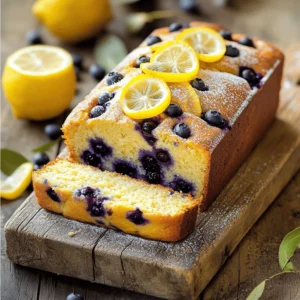 - 1 ½ cups all-purpose flour - 1 teaspoon baking powder - ½ teaspoon baking soda - ¼ teaspoon salt - ½ cup unsalted butter, softened - 1 cup granulated sugar - 2 large eggs, room temperature - Zest of 1 lemon - 2 tablespoons lemon juice - ½ teaspoon vanilla extract - ½ cup Greek yogurt - 1 cup fresh blueberries - 1 tablespoon flour (for coating blueberries) Gather these ingredients before you start baking. They are the stars of this loaf. The butter gives it a rich taste while the lemon adds brightness. The blueberries bring sweetness and color. Make sure your butter is softened. It helps mix well with sugar. Room temperature eggs also blend better. The Greek yogurt adds moisture and keeps the loaf fluffy. The flour, baking powder, baking soda, and salt work together to give the loaf structure. The lemon zest and juice infuse a fresh, zesty flavor. Coating the blueberries in flour helps them stay suspended in the batter. This step is key to a beautiful loaf. You will love how all these flavors come together. For the full recipe and instructions, check out the [Full Recipe]. - Preheat your oven to 350°F (175°C). - Grease a 9x5-inch loaf pan with butter or cooking spray. - Lightly dust the pan with flour, or line it with parchment paper. - In a medium bowl, whisk together 1 ½ cups of all-purpose flour, 1 teaspoon of baking powder, ½ teaspoon of baking soda, and ¼ teaspoon of salt. - In a large bowl, cream together ½ cup of softened butter and 1 cup of granulated sugar until light and fluffy, about 2 to 3 minutes. - Add 2 large eggs, one at a time, mixing well after each. Stir in the zest of 1 lemon, 2 tablespoons of lemon juice, and ½ teaspoon of vanilla extract until well combined. - Gradually add the dry mixture to the wet ingredients, alternating with ½ cup of Greek yogurt. Start and end with the flour mixture. Mix gently to combine without overmixing. - In a small bowl, toss 1 cup of fresh blueberries with 1 tablespoon of flour to coat them. - Fold the blueberries into the batter gently, ensuring they are spread evenly throughout. - Pour the batter into your prepared loaf pan, smoothing the top if needed. Bake for 50 to 60 minutes, or until a toothpick inserted in the center comes out clean. - If the top browns too quickly, cover it with aluminum foil. Allow the loaf to cool in the pan for about 10 minutes. Then, transfer it to a wire rack to cool completely. For more details on the ingredients and instructions, check the Full Recipe. To make a great loaf, avoid overmixing the batter. This keeps your loaf light and fluffy. When you mix the wet and dry ingredients, do it gently. Also, use eggs and butter at room temperature. This helps them blend better and gives your loaf a nice rise. For a beautiful presentation, slice the loaf neatly. Dust each slice with powdered sugar. Add a few lemon slices beside the loaf. This adds color and a fresh look. Serve your loaf with tea or coffee. The flavors of lemon and blueberry pair well with these drinks. If your loaf is overcooked, it may be dry. Lower the oven temperature next time. Check it a few minutes earlier to avoid this. If it’s undercooked, bake it longer. Insert a toothpick into the center; it should come out clean. For a moist loaf, make sure to measure your ingredients correctly. Adding Greek yogurt helps keep it tender. Follow the Full Recipe for detailed steps and tips. {{image_4}} You can make this loaf even more fun! Try adding other fruits like raspberries or strawberries. These fruits will give a nice twist to the flavor. Spices like cinnamon or nutmeg can also add warmth. Just a pinch can change the whole taste. If you need a gluten-free version, use almond flour or coconut flour instead of all-purpose flour. For a dairy-free option, swap Greek yogurt with coconut yogurt. You can also use vegan butter instead of regular butter. These small changes still keep the loaf tasty. In summer, add more citrus flavors. Try using orange zest or juice for a bright note. For the holidays, consider adding cranberries or spices like ginger and cloves. These seasonal changes will make your loaf fit the time of year. Mix and match these ideas to create your perfect buttery lemon blueberry loaf. For the complete recipe, check out the Full Recipe. Enjoy baking! To keep your buttery lemon blueberry loaf fresh, store it in an airtight container. This prevents moisture loss and keeps the loaf soft. You can also wrap it in plastic wrap before placing it in the container for extra protection. If you have leftover slices, I suggest placing parchment paper between them. This helps avoid sticking. For the best storage, use a glass or plastic container with a tight seal. Avoid metal containers, as they can affect the loaf's flavor. Keep the container at room temperature, away from direct sunlight. If you want to freeze the loaf, wrap it tightly in plastic wrap. After that, place it in a freezer-safe bag. Make sure to remove as much air as possible to prevent freezer burn. You can freeze the loaf for up to three months. When you're ready to enjoy it, thaw the loaf in the fridge overnight. For the best texture, let it sit at room temperature for a few hours after thawing before slicing. This helps restore the moisture lost during freezing. At room temperature, the buttery lemon blueberry loaf stays fresh for about three days. If you store it properly, it can last up to a week in the fridge. Watch for signs of spoilage, such as an off smell or mold. If you notice any changes in texture, it’s best to discard the loaf. Enjoy every slice while it’s fresh for the best flavor! Yes, you can use frozen blueberries. They add great flavor. Just follow these tips for best results: - Do not thaw them before adding to the batter. This helps keep the color bright. - Coat them in flour before mixing in. This keeps them from sinking to the bottom. - Reduce baking time slightly. Frozen berries can add moisture, so check for doneness a few minutes early. If you don’t have Greek yogurt, here are some great options: - Sour cream works well and gives a nice tang. - Plain yogurt can be used, but choose a thicker variety if possible. - Cottage cheese blended smooth can also work as a substitute. You can check for doneness using these signs: - The top should be golden brown and spring back when touched. - A toothpick inserted in the center should come out clean or with a few moist crumbs. - The loaf should pull away from the sides of the pan slightly. Absolutely! Here’s how to adjust: - For mini loaves, divide the batter into smaller pans. Bake for about 25-30 minutes. - For muffins, fill each muffin cup about 2/3 full. Bake for 18-22 minutes. Keep an eye on them as baking times may vary. Serving this loaf can elevate your experience: - Slice it neatly and place it on a wooden board for a rustic look. - Dust with powdered sugar for a sweet touch. - Add lemon slices or fresh blueberries on the side for color. Pair it with tea or coffee for a delightful treat. Try the Full Recipe to create your own buttery lemon blueberry loaf! This blog post covered everything you need for a delicious lemon blueberry loaf. We went through the simple ingredients, step-by-step instructions, and helpful tips. You learned about variations, storage methods, and common questions. Baking this loaf is easy and fun. Enjoy the fresh taste and share it with others. Dive in and let your baking journey begin!
