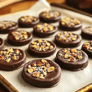 To make these tasty treats, you need just a few main ingredients: - 2 ripe bananas - 1 cup dark chocolate chips - 1 tablespoon coconut oil These ingredients work together to create a sweet and creamy bite. Ripe bananas add natural sweetness. Dark chocolate gives a rich flavor, while coconut oil helps the chocolate melt smoothly. You can also add some fun toppings and extras to your banana bites: - 1/4 cup chopped nuts (almonds, hazelnuts, or walnuts) - A pinch of sea salt (optional) Chopped nuts add a nice crunch. Sea salt brings out the flavor of chocolate. Feel free to mix and match toppings to suit your taste. Bananas are not only delicious but also very healthy. They are high in potassium, which is great for your heart. They also provide energy and fiber. Dark chocolate has health benefits too. It is rich in antioxidants, which help fight free radicals. Eating dark chocolate in moderation can improve heart health and boost mood. Together, bananas and dark chocolate make a tasty and nutritious treat. You can enjoy these chocolate-covered banana bites without guilt! For the full recipe, check out the section above. Start by peeling the bananas. This is easy and fun! Slice each banana into thick rounds, about 1 inch wide. Lay the banana slices on a baking sheet lined with parchment paper. This helps keep them from sticking. Make sure they are evenly spaced out. In a microwave-safe bowl, mix the dark chocolate chips with the coconut oil. The oil will help the chocolate melt smoothly. Heat the bowl in the microwave in 30-second bursts. Stir the mixture after each interval. This will take about 1 to 2 minutes. You want the chocolate to be velvety and smooth. Now comes the fun part! Take each banana slice and dip it into the melted chocolate. Ensure the slice is fully coated. Let any extra chocolate drip off. Place the chocolate-covered slice back on the baking sheet. While the chocolate is wet, sprinkle chopped nuts on half of the bites. For the other half, add a pinch of sea salt. This adds a nice crunch and flavor. Freeze the baking sheet for about 30 minutes. This helps the chocolate set. Once firm, move the bites to an airtight container. You can keep them in the freezer for up to two weeks. Enjoy them anytime for a tasty treat! For the complete details, refer to the Full Recipe. To get a great chocolate coating on your banana bites, follow these steps: - Use high-quality dark chocolate chips. They melt better and taste great. - Add coconut oil to your chocolate. This makes the coating smooth and shiny. - Melt the chocolate slowly in the microwave. Stir every 30 seconds to avoid burning. - Dip the banana slices quickly. This helps the chocolate stick well. - Let excess chocolate drip off. This keeps the bites from being too messy. If you have leftover chocolate or bananas, here’s what to do: - Store leftover melted chocolate in a sealed container. Keep it in the fridge for up to a week. - If your bananas are still fresh, wrap them in plastic wrap. Keep them in the fridge for a few days. - If your banana bites are not all gone, place them in an airtight container. Store in the freezer for up to two weeks. For a stunning presentation, try these ideas: - Arrange the chocolate-covered banana bites on a nice platter. - Drizzle any leftover melted chocolate over the bites for flair. - Use colorful plates to make the treats pop and look even more tempting. - Serve with toothpicks for easy eating. This makes them fun for parties! These tips will help you enjoy your chocolate-covered banana bites even more. For the full recipe, check the previous sections. {{image_4}} You can switch up the chocolate. Try white chocolate or milk chocolate for a change. You can also add fun toppings. Think about shredded coconut, sprinkles, or crushed pretzels. These add color and crunch to your bites. Each option gives a new twist to the flavor. To keep it vegan, use dairy-free chocolate chips. They melt just as well as regular chocolate. You could also use nut butter instead of chocolate. Almond or peanut butter adds a creamy texture. This option is rich in flavor and dairy-free. Add a pinch of cinnamon or nutmeg for warmth. These spices can bring out the banana's flavor. You can also use vanilla or almond extract. Just a few drops can enhance the taste. Experimenting with these flavors makes each bite unique. Check out the Full Recipe for ideas on how to mix it up! To keep your chocolate covered banana bites fresh, follow these steps: - Cool Completely: Make sure the bites are fully set before freezing. - Use an Airtight Container: This prevents freezer burn and keeps flavors intact. - Single Layer: Place the bites in a single layer to avoid sticking. You can stack layers with parchment paper in between. Chocolate covered banana bites can last up to two weeks in the freezer. After that, they may lose texture and taste. Keep an eye on them to enjoy their best flavor. If you want to enjoy your treats later, here’s how: - Thaw in the Fridge: Move them from the freezer to the fridge a few hours before eating. - Skip the Microwave: Avoid reheating in the microwave as it can melt the chocolate. Instead, let them soften at room temperature for a few minutes. For the full recipe, check out the Chocolate-Covered Banana Bites section! Yes, you can use milk chocolate. It will make the bites sweeter. The taste will change, but they will still be delicious. Just melt the milk chocolate the same way as dark chocolate. The process is simple. You can use the same amount of milk chocolate chips as dark chocolate. You can cover many fruits in chocolate. Strawberries, apples, and oranges all work well. Try using pineapple for a tropical twist. Dipping dried fruits like apricots or figs is also tasty. Each fruit gives a unique flavor and texture. Get creative and find your favorite combinations. Chocolate-covered banana bites have health benefits. Bananas provide fiber and potassium. Dark chocolate has antioxidants that are good for your heart. However, they are still a treat. Enjoy them in moderation for a balanced snack. If you want to make them healthier, use less chocolate or try dark chocolate. For the full recipe, check out the details above. You now know how to make delicious chocolate-covered banana bites. We explored the main and optional ingredients, highlighting the health benefits of bananas and dark chocolate. You learned step-by-step instructions and useful tips for making them perfect. Plus, we discussed neat variations to excite your taste buds. Lastly, I shared the best ways to store and enjoy them later. These bites are fun, simple, and tasty treats to enjoy at any time.