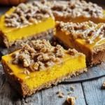 - 2 cups all-purpose flour - 1 teaspoon baking powder - 1 teaspoon baking soda - 1 teaspoon ground cinnamon - 1 teaspoon ground nutmeg - ½ teaspoon ground ginger - ½ teaspoon salt - 1 cup granulated sugar - ½ cup unsalted butter - 2 large eggs - 1 cup canned pumpkin puree - 1 teaspoon pure vanilla extract - ½ cup brewed coffee - 1 cup packed brown sugar - 1 teaspoon ground cinnamon - 1 cup old-fashioned oats - ½ cup chopped walnuts (optional) Gathering the right ingredients is key for this Pumpkin Spice Latte Crumb Cake. The blend of spices brings warmth and flavor, making each bite special. For the dry ingredients, you need flour, baking powder, baking soda, and spices. Ground cinnamon, nutmeg, ginger, and salt work together to create that cozy taste. Next, for the wet ingredients, granulated sugar and softened butter add sweetness and a soft texture to the cake. Eggs bind everything, while pumpkin puree adds moisture and rich flavor. The pure vanilla extract enhances the overall taste, and brewed coffee infuses a lovely depth. For the crumb topping, brown sugar and oats create a sweet, crispy layer. Ground cinnamon adds more spice. If you like, you can toss in walnuts for a nice crunch. When you have all these ingredients ready, you are set to make a delicious treat that will impress friends and family. 1. Preheat your oven to 350°F (175°C). Grease a 9x13-inch baking dish. You can use butter or cooking spray. Alternatively, line it with parchment paper for easy removal. 2. In a medium bowl, whisk together the dry ingredients. Mix 2 cups of all-purpose flour, 1 teaspoon of baking powder, 1 teaspoon of baking soda, 1 teaspoon of ground cinnamon, 1 teaspoon of ground nutmeg, ½ teaspoon of ground ginger, and ½ teaspoon of salt. Set aside. 1. In a large bowl, beat ½ cup of softened unsalted butter and 1 cup of granulated sugar. Use an electric mixer on medium speed for about 3-4 minutes until light and fluffy. 2. Add 2 large eggs one at a time. Mix well after each addition. Then, add 1 cup of canned pumpkin puree and 1 teaspoon of pure vanilla extract. Mix until everything is well combined. 3. Gradually fold the dry ingredients into the wet ingredients. Mix just until combined. Carefully add ½ cup of cooled brewed coffee and stir gently until smooth. 1. In a separate bowl, mix the crumb topping ingredients. Combine 1 cup of packed brown sugar, 1 cup of old-fashioned oats, and 1 teaspoon of ground cinnamon. If you like, add ½ cup of chopped walnuts. Stir until you get a crumbly texture. 1. Pour the cake batter into the prepared baking dish. Use a spatula to spread it evenly. 2. Sprinkle the crumb topping over the batter, covering it completely. 3. Place the dish in the oven and bake for 35-40 minutes. Check for doneness by inserting a toothpick into the center. It should come out clean or with a few moist crumbs. 4. Once baked, remove the cake from the oven. Let it cool in the pan for about 10 minutes. After cooling, slice the crumb cake into squares. Serve warm or at room temperature. To bake this cake well, keep these tips in mind: - Avoid over-mixing the batter. Mix just until the flour disappears. Over-mixing can make the cake tough. - Check for doneness correctly. Insert a toothpick into the center. It should come out clean or with a few moist crumbs. Presentation makes a big difference. Here are some ideas: - Drizzle each slice with a simple glaze. Mix powdered sugar with a splash of coffee for a sweet touch. - Garnish with a dollop of whipped cream. Sprinkle pumpkin spice on top for extra flair. Need alternatives? Here are some great options: - You can replace butter with coconut oil or applesauce for a lighter version. - For sugar, consider using maple syrup or honey for a different flavor. - If you want a dairy-free option for eggs, use flaxseed meal mixed with water. This works well in baking. {{image_4}} You can make this cake even better by adding new flavors. One tasty option is to make a chocolate chip pumpkin spice crumb cake. Just fold in 1 cup of chocolate chips into the batter before baking. The chocolate adds a sweet twist that pairs well with pumpkin spice. You can also add cranberries or raisins for a fruity touch. Toss in about 1 cup of dried cranberries or raisins into the batter. This addition gives the cake a sweet and tart flavor that brightens each bite. When it comes to serving, think outside the box. A scoop of ice cream or a dollop of whipped topping makes this cake feel special. The cold creaminess balances the warm spices perfectly. Pairing this cake with flavored coffees, like vanilla or caramel, enhances the experience. A warm cup of brew will bring out the cozy spices in each slice. You can change the spices to fit the seasons. In spring, try using lemon zest and a hint of cardamom. This gives a fresh and bright taste. For summer, swap pumpkin spice for a mix of cinnamon and nutmeg. You can also adapt the cake for holidays. For Halloween, add some candy corn or spooky sprinkles on top. For Christmas, consider using peppermint extract in the batter. These small changes make the cake festive for any occasion. To keep your pumpkin spice latte crumb cake fresh, store it in an airtight container. A glass or plastic container works well. You can also wrap the cake in plastic wrap. This method helps to keep moisture in and air out. Place the container in a cool, dry place. If you live in a warm area, store it in the fridge. To freeze the crumb cake, let it cool completely first. Then, slice the cake into squares for easy portions. Wrap each piece in plastic wrap, then place them in a freezer-safe bag. Squeeze out as much air as you can. For best taste, eat the cake within three months. When you’re ready to enjoy, remove a piece from the freezer. Let it thaw in the fridge overnight or at room temperature for a few hours. Your crumb cake stays fresh for about four to five days at room temperature. In the fridge, it can last up to a week. Look out for signs of spoilage, like mold or a sour smell. If the cake feels dry or crumbly, it may be past its best. Always trust your senses when checking for freshness! Can I make this recipe gluten-free? Yes, you can! Use a gluten-free all-purpose flour blend. This swap works well in most recipes. Just ensure the blend contains xanthan gum for the best texture. How can I make it dairy-free? To make this cake dairy-free, substitute unsalted butter with coconut oil or vegan butter. Use a plant-based milk in place of brewed coffee, if desired. This keeps the flavor intact. What if my crumb topping isn't crumbly? If your topping is too wet, add more oats or brown sugar. Mix until you achieve a crumbly texture. If it's too dry, add a small amount of melted butter until it crumbles nicely. How to fix a dense cake? A dense cake could mean over-mixing the batter. Always mix just until combined. Also, check if your baking powder and soda are fresh. Old leavening agents can lead to a heavy cake. Can I use fresh pumpkin instead of canned? You can use fresh pumpkin! Just roast it until soft, then puree it smooth. Make sure to measure it correctly, as fresh pumpkin might have more moisture. What type of coffee works best for this recipe? Brewed coffee works best. Use a medium roast for a balanced flavor. You can also try flavored coffee, like hazelnut or vanilla, to add an extra layer of taste. In this blog post, I shared key ingredients and easy steps for making a delicious pumpkin crumb cake. We covered dry and wet ingredients, along with tips for baking and presentation. You can also explore fun variations and storage methods. Now, enjoy experimenting with flavors and serving ideas. I hope you create a cake that brings joy to your table!