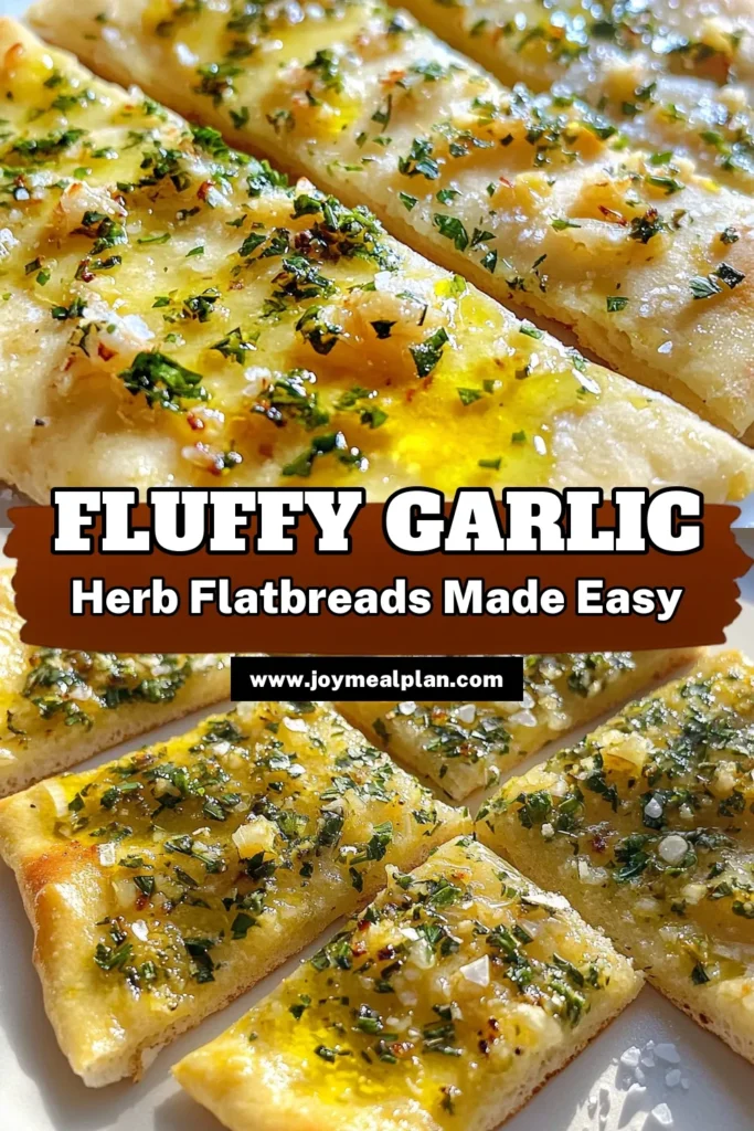 Discover the perfect Garlic Herb Flatbread recipe that's sure to elevate your meals! This easy-to-follow guide will have you whipping up delicious, aromatic flatbreads using simple ingredients like garlic, rosemary, and thyme. Perfect as a side or a snack, it's a must-try for home cooks! Click through for the full recipe and start baking today! #GarlicHerbFlatbread #BakingFromScratch #HomemadeBread #ComfortFood