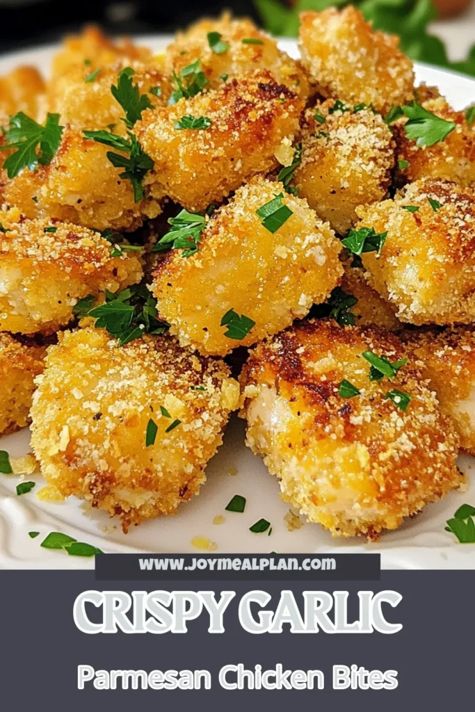 Savor the deliciousness of homemade Garlic Parmesan Chicken with these easy Chicken Minis Recipe! These crispy chicken bites are the perfect fried chicken appetizer for any occasion. With simple ingredients, you can whip up these flavorful Homemade Garlic Chicken Nuggets in just 30 minutes. Ideal for parties, they will have everyone coming back for more! Try this delightful recipe today and enjoy every bite! #GarlicParmesanChicken #ChickenMinis #CrispyChickenBites #EasyFriedChickenAppetizer