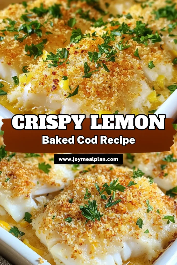 Discover the flavors of New England with this delicious Boston baked cod recipe! This easy fish dinner features tender cod fillets topped with a mouthwatering Parmesan crust, making it a standout among healthy cod dishes. Perfect for a quick weeknight meal, this baked cod recipe is sure to impress. Try this simple yet elegant dish tonight! Save this recipe for a nutritious meal idea! #BostonBakedCod #BakedCodRecipe #ParmesanCrustedCod #EasyFishDinnerRecipes