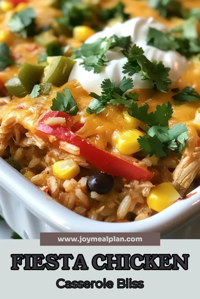 Discover the ultimate Fiesta Chicken Casserole with this easy Fajita Chicken Recipe! Packed with flavors from shredded chicken, bell peppers, and black beans, this Tex-Mex Casserole is perfect for family dinners. In just 45 minutes, you can whip up a satisfying meal that everyone will love. Try this delectable Shredded Chicken Casserole today and keep your weekly menu exciting! Save this recipe for later! #EasyCasseroleRecipes #TexMex #ChickenCasserole #Fajitas