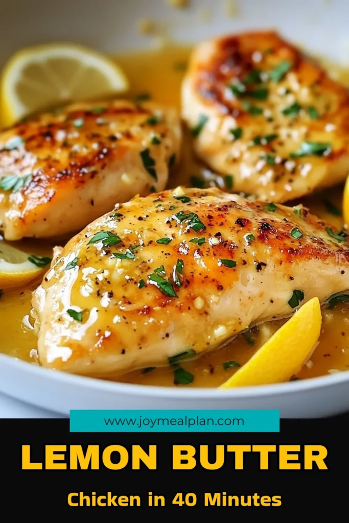 Looking for a dazzling Lemon Butter Chicken Recipe? This easy chicken dinner featuring boneless chicken breasts is perfect for any occasion! Packed with fresh herbs and zesty lemon flavor, this one-skillet chicken dinner is not only delicious but also a breeze to prepare. Treat your family to this delightful Fresh Herb Chicken Recipe tonight. Click to save and try this flavor-packed dish! #ChickenDinner #LemonButterChicken #EasyRecipes #OneSkilletMeals
