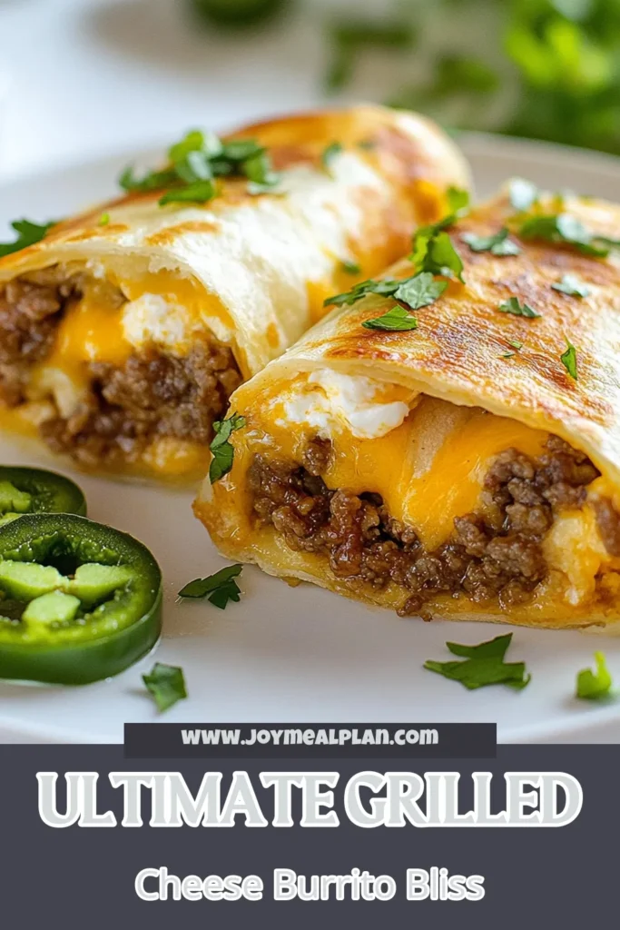 Indulge in this delicious Grilled Cheese Burrito recipe, a perfect fusion of flavors! This easy burrito recipe features a cheesy burrito filled with melty cheddar and mozzarella, seasoned beef or chicken, and optional rice for extra heartiness. Cooked in a skillet for that perfectly crispy exterior, this homemade burrito with cheese will soon be your favorite meal. Try it today and elevate your burrito game! Save this recipe for later! #GrilledCheeseBurrito #CheesyBurrito #EasyBurritoRecipe #SkilletBurritoRecipe