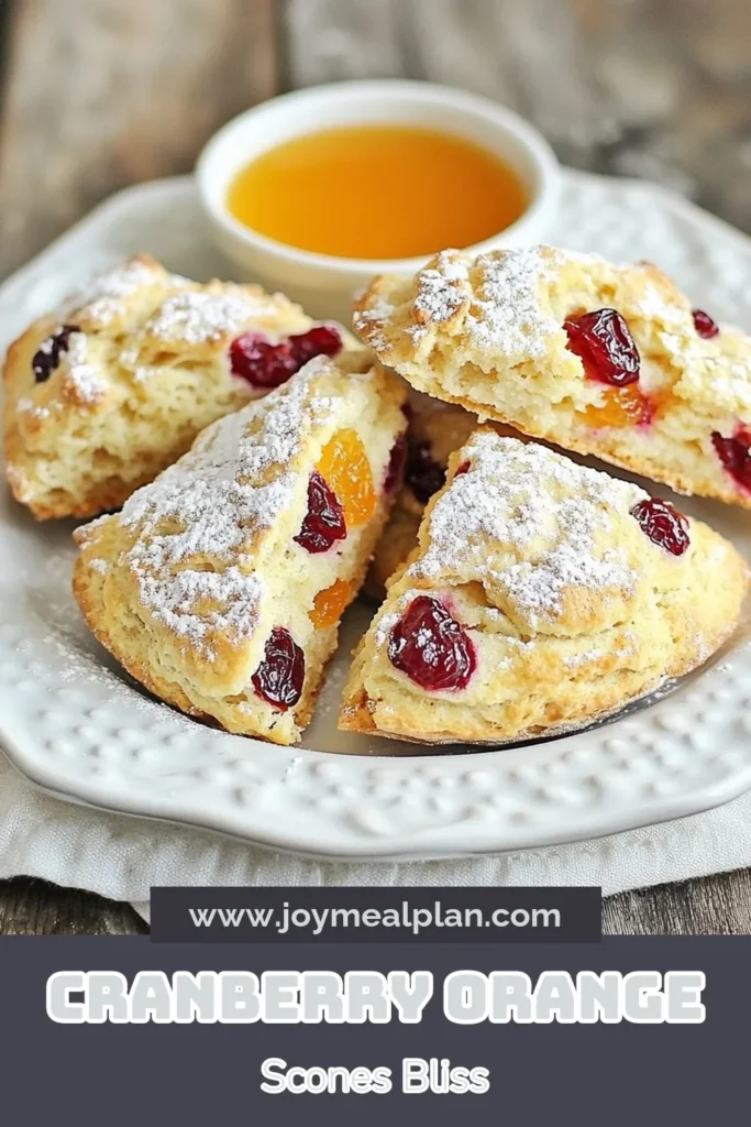 Indulge in the delightful flavors of Cranberry Orange Scones with this easy scone recipe! Perfect for breakfast or an afternoon snack, these Citrus Scones feature dried cranberries and zesty orange for a refreshing twist. Enjoy them warm with butter or marmalade. Try this Dried Cranberry Scones recipe today and elevate your baking game! Save this recipe for your next baking adventure! #CranberryOrangeScones #EasySconeRecipe #SconeRecipe #CitrusScones