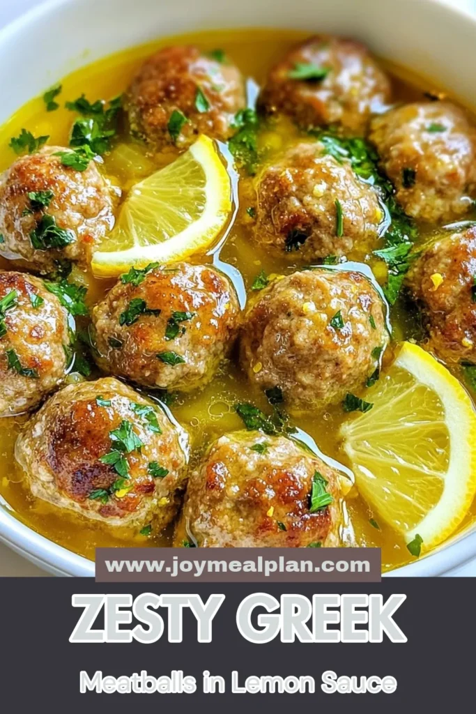 Discover a flavorful Greek meatballs recipe that will elevate your dinner game! These Mediterranean meatballs with lemon are perfectly paired with a zesty lemon sauce that brightens every bite. Learn how to make Greek meatballs with ground beef (or lamb) in just 40 minutes and impress your family with this delicious dish. Save this recipe for a quick and delightful meal tonight! #GreekMeatballs #LemonSauce #MediterraneanCuisine #MeatballRecipe