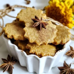 For delicious Chai Spice Cookies, gather these ingredients: - 2 cups all-purpose flour - 1 teaspoon baking soda - 1½ teaspoons ground cinnamon - 1 teaspoon ground ginger - ½ teaspoon ground cardamom - ¼ teaspoon ground allspice - ¼ teaspoon ground nutmeg - ½ teaspoon salt - ¾ cup unsalted butter, softened to room temperature - 1 cup packed brown sugar - ½ cup granulated sugar - 1 large egg - 1 teaspoon pure vanilla extract - ½ cup chopped walnuts or pecans (optional for added crunch) - ½ cup raisins or dried cranberries (optional for sweetness) These ingredients create a warm and cozy flavor. Each spice brings its own charm to the cookies. The cinnamon and ginger warm the soul, while cardamom and nutmeg add depth. You can adjust the spices to suit your taste. If you prefer more heat, add extra ginger. For a sweeter touch, toss in more raisins or dried cranberries. The nuts give a nice crunch, but they are optional. Mix and match these ingredients to make the cookies truly yours. Once you have everything ready, you're set to bake a delightful treat! {{ingredient_image_2}} 1. Preheat your oven to 350°F (175°C). Prepare two baking sheets by lining them with parchment paper. This helps the cookies not stick. 2. In a medium bowl, whisk together the dry ingredients. Combine the flour, baking soda, cinnamon, ginger, cardamom, allspice, nutmeg, and salt. This dry mix is key for flavor. 3. In a large bowl, cream the softened butter with the brown sugar and granulated sugar. Use an electric mixer and beat for 2-3 minutes. The mix should be light and fluffy. 4. Add the egg and vanilla extract to the butter-sugar mix. Beat until smooth and well combined. This adds richness and flavor to the cookies. 5. Gradually mix the dry ingredients into the wet mixture. Stir gently until just combined. Avoid overmixing to keep the cookies tender. 6. If you want extra texture, fold in chopped walnuts or pecans and raisins or dried cranberries. These add crunch and sweetness. 7. Use a tablespoon or cookie scoop to portion the dough. Drop rounded balls onto the prepared baking sheets, leaving about 2 inches apart. This helps them spread evenly. 8. Bake in the preheated oven for 10-12 minutes. The edges should be golden, while the centers remain soft. Keep an eye on them to prevent overbaking! 9. After baking, let the cookies cool on the sheets for about 5 minutes. Then transfer them to a wire rack to cool completely. Enjoy the warm aroma! To get the best texture for your chai spice cookies, avoid overmixing the dough. When you mix too much, the cookies can turn out tough instead of soft. Mix until just combined, and you’ll keep them tender and fluffy. Proper spacing on your baking sheets is also key. Place each dough ball about 2 inches apart. This gives them room to spread while baking, ensuring they don’t stick together. You can swap spices in your chai cookies to suit your taste. For more warmth, add extra cinnamon or ginger. If you like it sweeter, use more nutmeg. Fresh spices can make a big difference. They usually have a stronger flavor than ground spices. Using fresh spices can bring out the best in your cookies. If you have whole cardamom pods, grind them just before mixing. This will give your cookies an incredible scent and taste. When serving your cookies, arrange them in a cute basket lined with a cloth. This adds a nice touch. You can also sprinkle a little cinnamon on top for extra flair. For a special look, add a few star anise around the cookies. This makes your dish even more inviting and gives it a lovely aroma. Pro Tips Use Fresh Spices: Freshly ground spices can significantly enhance the flavor of your cookies. Consider grinding whole spices for a more robust taste. Chill the Dough: For thicker cookies, refrigerate the dough for at least 30 minutes before baking. This helps the cookies maintain their shape and improves texture. Experiment with Mix-Ins: Try different nuts, dried fruits, or even chocolate chips to customize your cookies. Each variation brings a unique twist to the classic recipe. Storage Tips: Keep the cookies in an airtight container at room temperature for up to a week. For longer freshness, store them in the freezer, separating layers with parchment paper. {{image_4}} You can change the spices for fun. Try adding pumpkin spice for a fall twist. This mix gives cookies a warm, seasonal feel. You can also reduce sugar in the recipe. Use applesauce or mashed bananas to keep them sweet but healthier. If you need gluten-free cookies, swap all-purpose flour with almond flour or a gluten-free blend. This keeps the cookies tasty without gluten. For a vegan option, replace the egg with a flax egg. Mix one tablespoon of ground flaxseed with three tablespoons of water. Let it sit for five minutes before using. Want to add more flavor? Toss in chocolate chips for a sweet surprise. Dried fruits like apricots or figs also work well. If you prefer nut-free cookies, skip the walnuts or pecans. You can still enjoy the cookies without the crunch. To keep your chai spice cookies fresh, use airtight containers. Glass or plastic containers work well. Make sure they seal tightly. Store them at room temperature. Avoid places that are too warm or humid. Humidity can make your cookies soft and less tasty. You can freeze raw dough for later use. First, scoop the dough into balls. Space them on a baking sheet and freeze until solid. Then, transfer the balls to a freezer bag. Label the bag with the date. To freeze baked cookies, let them cool first. Place them in a single layer in a container or bag. Seal it tightly and label it. Chai spice cookies last about one week at room temperature. Look for signs of spoilage like a stale smell or dry texture. If they feel hard or crumbly, it’s time to toss them. For frozen cookies, use them within three months for the best taste. To soften butter fast, cut it into small cubes. Place the cubes in a bowl. Leave it at room temperature for about 10-15 minutes. You can also microwave it for 5-10 seconds. Be careful not to melt the butter. Yes, you can use whole wheat flour. This change will give the cookies a nuttier taste. They may be denser, so add a little extra liquid if needed. Start with a 1:1 ratio and adjust as you bake. Your cookies are done when the edges are lightly golden. The center should look soft but not wet. They will firm up as they cool. Keep an eye on them to avoid overbaking. Chai spice cookies pair well with warm drinks. Try serving them with chai tea or hot cocoa. They also go great with milk or coffee. Add a scoop of vanilla ice cream for a tasty treat. You can find chai spice cookies at many bakeries. Some grocery stores also carry them. Look in the cookie aisle or the bakery section. Online shops may offer them as well. You now have all the tools to make delicious chai spice cookies. We've covered the key ingredients, provided step-by-step baking instructions, and shared helpful tips to enhance flavor and texture. You can even explore fun variations to suit your taste. Remember, the right storage keeps cookies fresh longer. With these insights, I hope you feel ready to bake a batch that will impress family and friends. Enjoy the warm, spiced goodness of your homemade treats!