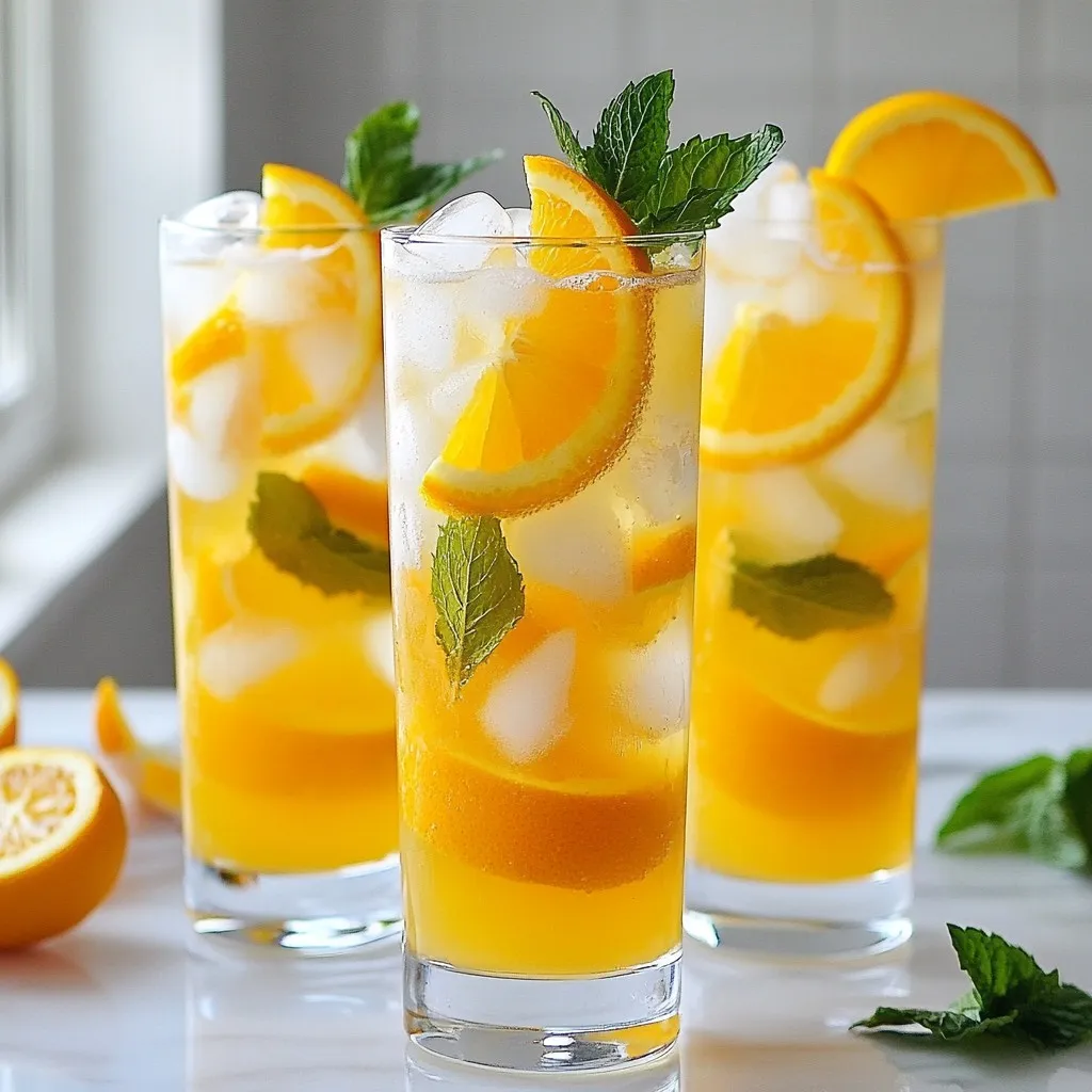 To make a Winter Gin Elderflower Cocktail, you need: - 1 cup elderflower syrup - 2 cups sparkling water - 1 cup freshly squeezed orange juice - 1/2 cup freshly squeezed lemon juice - Zest of 1 lemon - Fresh mint leaves for garnish - Ice cubes These ingredients create a bright and refreshing drink, perfect for winter. You can adjust the measurements based on your taste. If you want a sweeter drink, add more elderflower syrup. For a tarter flavor, increase the lemon juice. You can swap sparkling water with tonic water for a different twist. If you don’t have fresh citrus, bottled juices can work, but fresh is best. Using fresh ingredients makes a big difference. Freshly squeezed juice has a vibrant flavor. When choosing mint, look for bright green leaves without brown spots. The zest from a fresh lemon will add a lovely aroma to your drink. Always check the expiration date on the elderflower syrup. Fresh ingredients elevate your cocktail and make it truly special. {{ingredient_image_2}} Start by grabbing a large pitcher. Pour in 1 cup of elderflower syrup. Next, add 1 cup of freshly squeezed orange juice and 1/2 cup of freshly squeezed lemon juice. Use a wooden spoon to stir the mixture well. This helps blend all the flavors together. After that, add the zest of 1 lemon. This will give your drink a bright citrus kick. Stir again to mix the zest evenly in the drink. Now it's time to serve! Fill each glass with ice cubes. You want them to be full of ice. Pour the elderflower mixture over the ice until each glass is about halfway full. Next, gently top off each glass with sparkling water. You can add more or less sparkling water based on your taste. Using a long spoon, gently stir each glass. Be careful not to disturb the bubbles too much. For a fun garnish, add fresh mint leaves to each drink. This adds a nice aroma and a pop of green color. For a fancy touch, place a thin slice of fresh orange on the rim of each glass. This makes your drink look even more inviting. Enjoy your Winter Gin Elderflower Cocktail! You can make this cocktail your own. Here are some ideas: - Add berries: Muddle fresh raspberries or strawberries for a fruity touch. - Use different citrus: Try grapefruit juice instead of orange for a twist. - Experiment with herbs: Basil or rosemary can add a unique flavor. Mixing well creates a balanced drink. Follow these steps: - Stir gently: Don't shake the cocktail. You want to keep the bubbles. - Use chilled ingredients: Cold juice and syrup enhance the drink's refreshing taste. - Taste as you go: Adjust sweetness or acidity to fit your preference. You can boost the flavor with these tips: - Infuse your syrup: Add slices of ginger or fresh herbs to the syrup. - Zest before juicing: Get the zest first to keep the oils fresh. - Chill your glasses: Cold glasses keep your drink colder longer and enhance enjoyment. Pro Tips Chill Your Ingredients: Ensure that your elderflower syrup, orange juice, and lemon juice are well chilled before mixing. This will help maintain the refreshing taste of the drink and enhance the overall experience. Use Fresh Citrus: For the best flavor, always opt for freshly squeezed orange and lemon juice. Bottled juices often contain preservatives that can alter the taste of your drink. Adjusting Sweetness: Depending on your taste preference, you can adjust the amount of elderflower syrup to make the drink sweeter or less sweet. Start with half a cup and add more if desired. Presentation Matters: For an impressive presentation, consider using clear glasses to showcase the vibrant colors of the drink. Adding garnishes like citrus slices or edible flowers can elevate the visual appeal. {{image_4}} You can easily change this cocktail for new tastes. Try adding fresh berries, like raspberries or strawberries. Their sweetness blends well with the elderflower. Also, a splash of gin gives it a lovely twist. If you want more spice, add a hint of ginger or cardamom. These flavors bring warmth to the drink. To make a non-alcoholic version, simply skip the gin. Use more sparkling water instead. This keeps the drink light and refreshing. You can also add a dash of tonic water for a bit more zing. This version is perfect for any gathering, letting everyone enjoy the fun. In winter, you can swap fresh mint for rosemary. Rosemary adds a cozy, herbal note to the drink. You can also use blood oranges when they are in season. Their deep red color and rich taste make the drink pop. Experiment with what's fresh and available to keep things exciting! After making your Winter Gin Elderflower Cocktail, you might have some left. It's best to enjoy the drink fresh, but you can store leftovers. If you have some mixed drink left, keep it in the fridge. Use an airtight container to keep it fresh. Avoid adding sparkling water until serving. This helps keep the fizz. If you have leftover ingredients, store them separately. Keep the elderflower syrup in a cool, dark place. It can last for weeks in the pantry. For fresh juices, store them in the fridge. Use glass bottles for the best taste. Fresh lemon zest should be used right away, but you can freeze it for later use. The prepared mixture of your cocktail is best within a day. If stored properly in the fridge, it can last up to two days. After that, the flavor may change. Always taste before serving again. If it tastes off, it's best to make a new batch. Enjoying it fresh gives you the best experience! An elderflower cocktail is a drink that features elderflower syrup. This syrup adds a sweet, floral taste. It often combines with citrus juices and sparkling water. The result is a light, refreshing drink perfect for many occasions. Yes, you can make this cocktail in advance. Mix the elderflower syrup, orange juice, and lemon juice in a pitcher. Keep this mixture in the fridge. When you are ready to serve, add ice and sparkling water. This helps keep it fresh and fizzy. You can use different spirits for your cocktail. Vodka works well and adds a smooth taste. Gin can also be a great choice, as it pairs nicely with floral flavors. You can experiment with your favorite spirits to find the best mix. To adjust sweetness, add more or less elderflower syrup. If your cocktail is too sweet, add more lemon juice. This will balance the flavors. Taste as you go to find the perfect level of sweetness for you. You can find elderflower syrup at many grocery stores. Look in the drink mixer aisle or the international foods section. You can also buy it online. Some brands offer organic or homemade versions for a unique touch. This article explored the key ingredients and steps to create an elderflower cocktail. I covered how to prepare a great base and how to serve it. You learned tips for customization and enhancing flavors. I also shared storage advice for leftovers and answered common questions. By following these steps, you can craft a tasty drink that fits many occasions. Enjoy experimenting with flavors and variations to make it your own. Cheers to your cocktail-making skills!