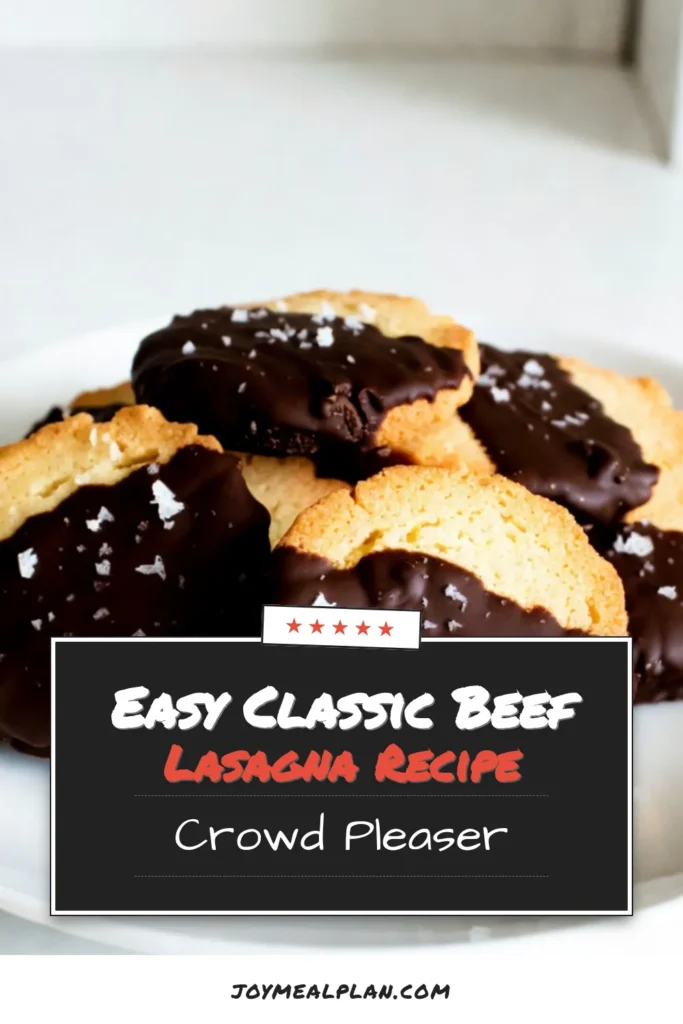 Indulge in this delicious chocolate dipped shortbread recipe, perfect for easy chocolate cookies lovers! These salted chocolate shortbread cookies blend buttery goodness with silky dark chocolate, creating ideal homemade cookie gifts. Impress friends and family with your baking skills using this simple shortbread cookie recipe. Save this pin to make these delightful treats today! #ChocolateDippedShortbread #ShortbreadCookies #EasyChocolateCookies #CookieGifts