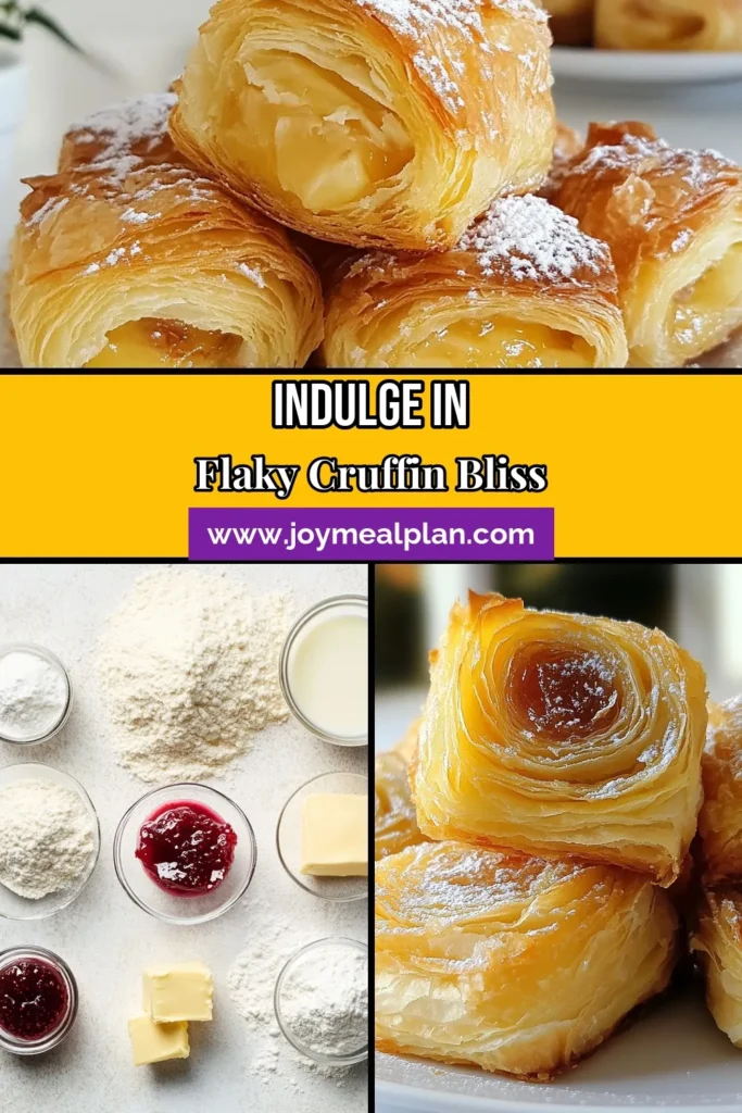 Discover the delightful world of cruffins with this easy cruffin recipe! These homemade cruffins are flaky and filled with delicious raspberry jam or almond paste for a tasty treat. Explore unique cruffin filling ideas to jazz up your baking. Perfect for breakfast or brunch, these flaky cruffins are sure to impress. Try it today and elevate your baking game! Save this recipe for your next dessert adventure! #CruffinRecipe #HomemadeCruffins #CruffinFillingIdeas #FlakyCruffins