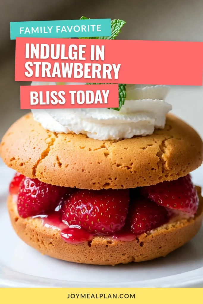 Savor the sweetness of summer with this easy strawberry dessert! This simple strawberry shortcake recipe showcases fresh strawberries and fluffy whipped cream shortcake, making it the perfect homemade shortcake recipe for any occasion. With a few easy steps, you’ll have a delightful fresh strawberry dessert that everyone will love. Ready to impress? Try it today! #StrawberryShortcake #EasyDessert #HomemadeShortcake #SummerRecipes