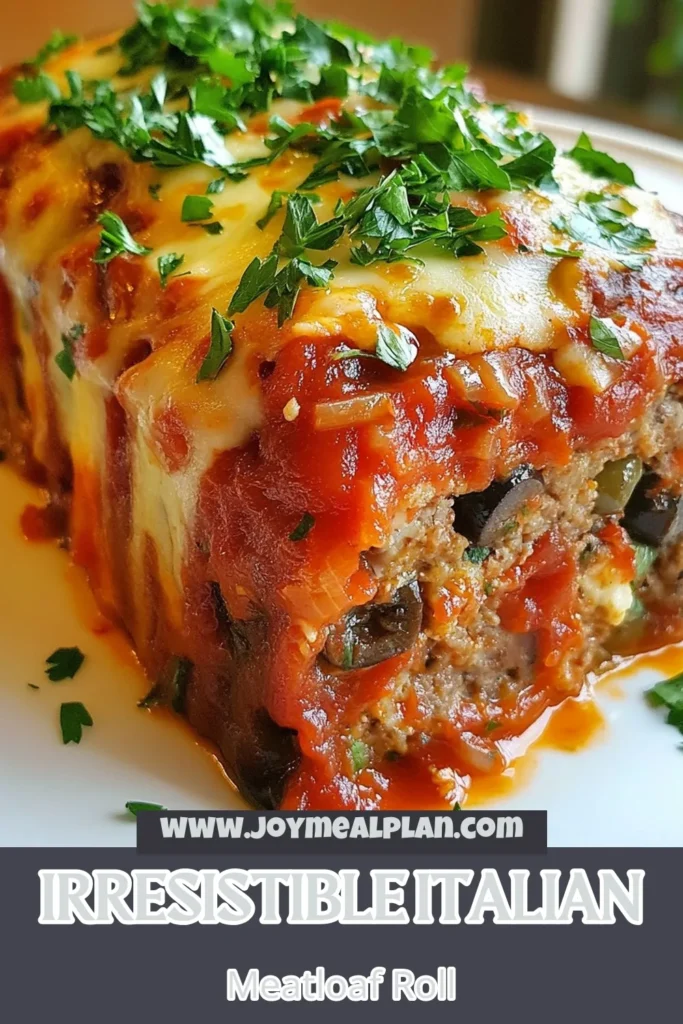Discover this delicious Italian meatloaf recipe that’s sure to impress! This savory stuffed meatloaf combines ground beef with a cheesy filling and is topped with a rich marinara sauce. Perfect for family dinners, this baked meatloaf is an easy Italian recipe that your loved ones will enjoy. Try this flavorful meal tonight, and don’t forget to save the recipe for later! #ItalianMeatloaf #SavoryStuffedMeatloaf #GroundBeefMeatloaf #EasyItalianRecipes
